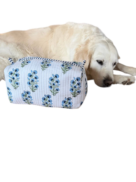 Quilted Cosmetic Pouches