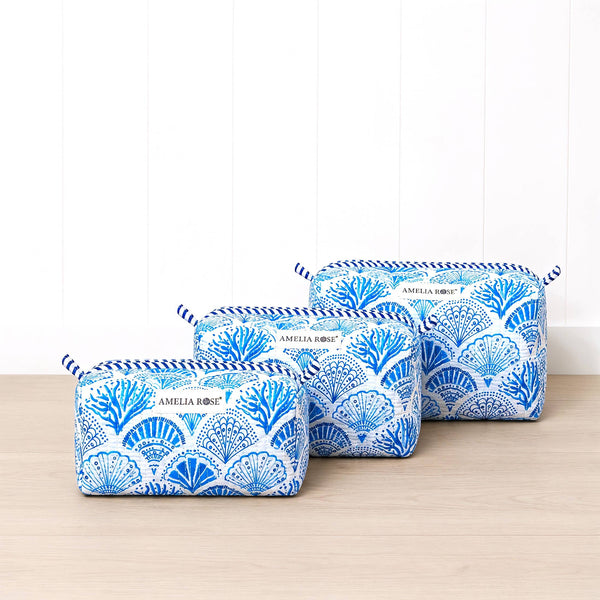 Quilted Cosmetic Pouches