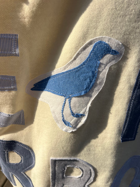 Stone Harbor SWEATSHIRT ONE-OF-A-KIND PATCHWORK