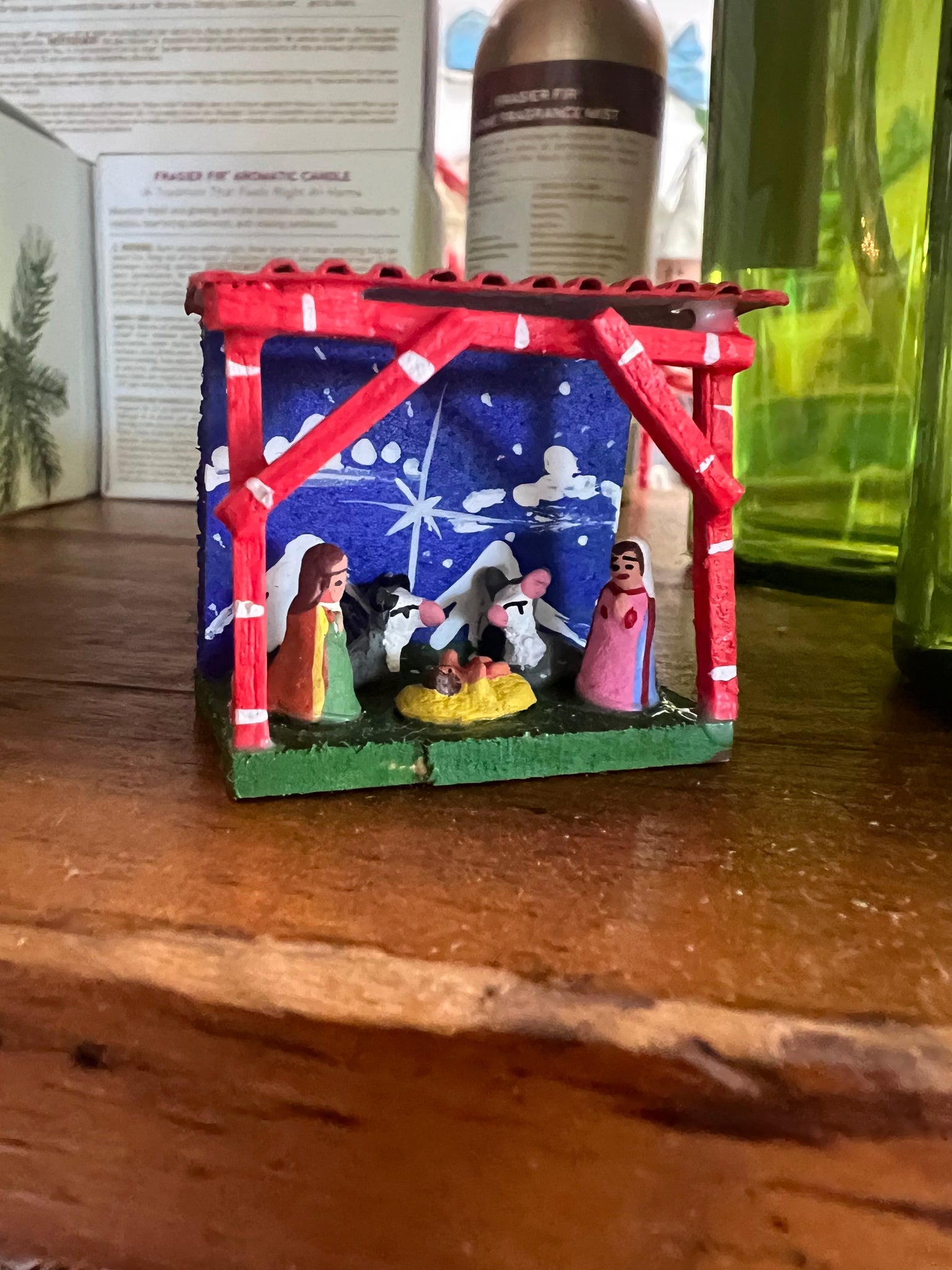 Tiny Puebla Nativity