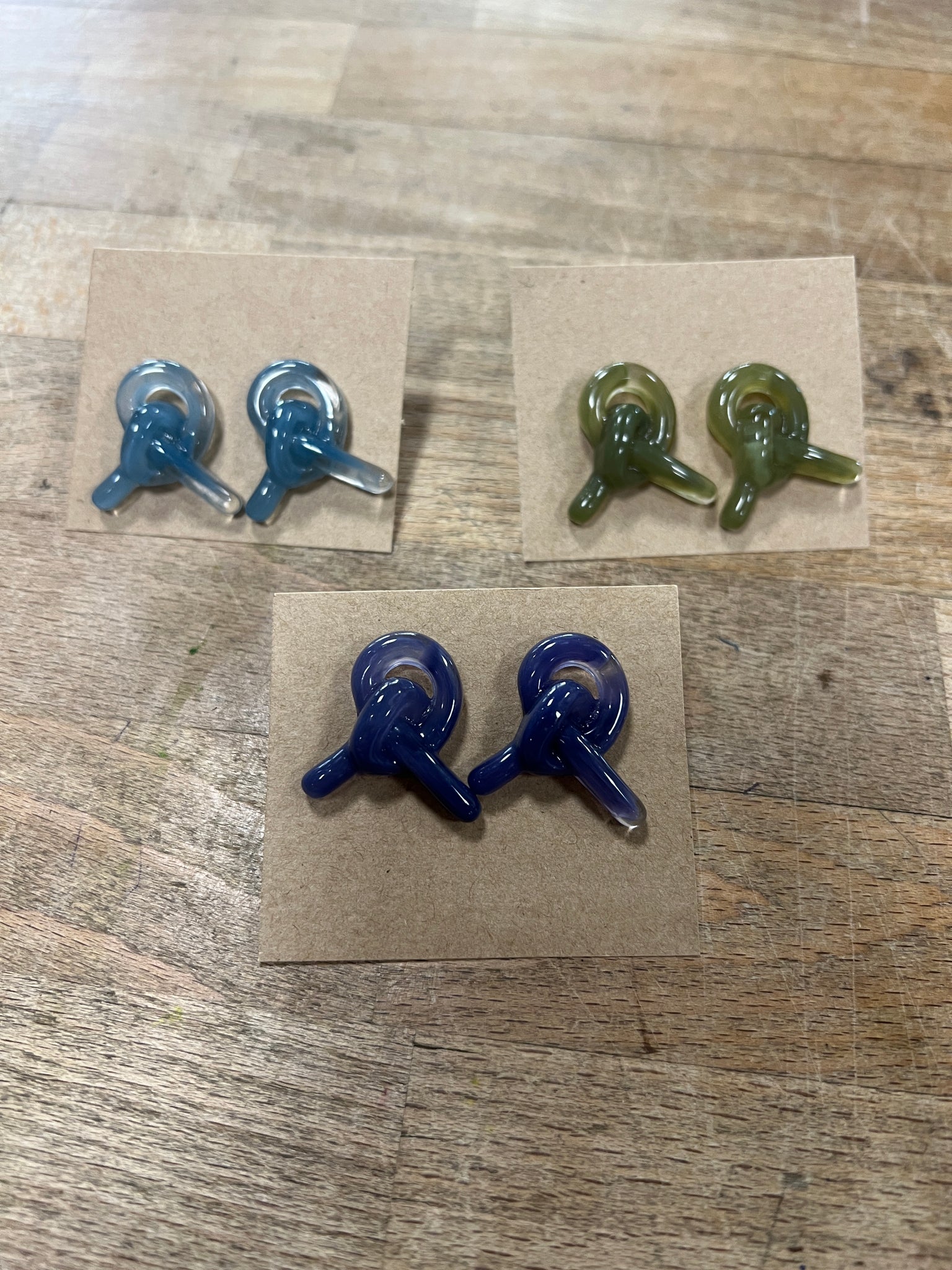 Sailor Knot Acrylic Earrings