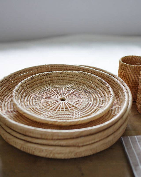 Rattan Tray