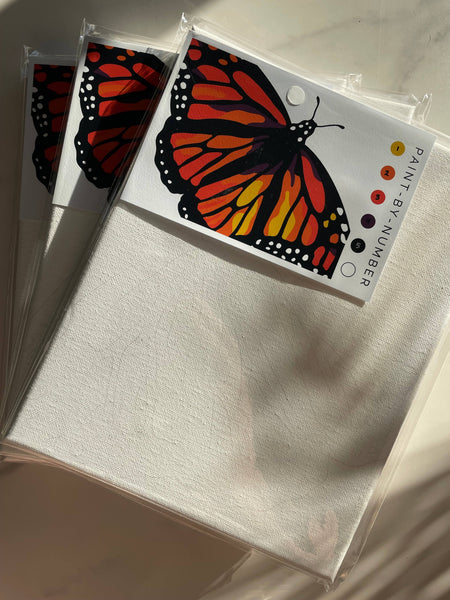 Monarch Butterfly Paint-By-Number