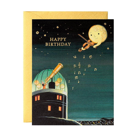 Observatory Birthday Greeting Card