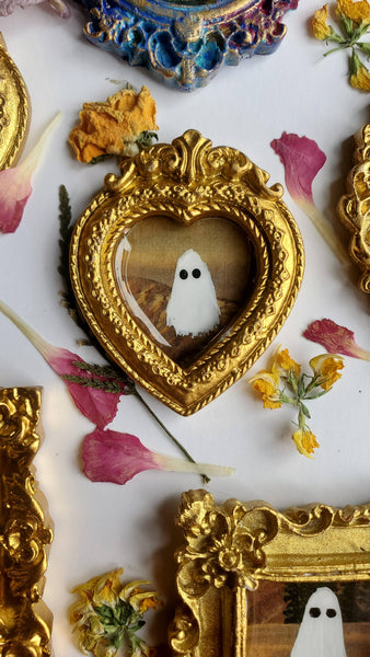 Ghosts on Vacation mini art