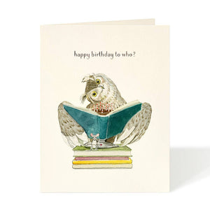 Birthday Who - Birthday Greeting Cards