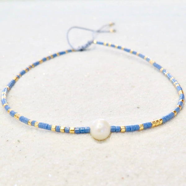 Dainty Anklet Freshwater Pearl  $18