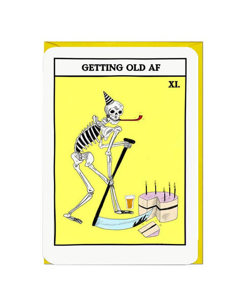 OLD AF TAROT Card