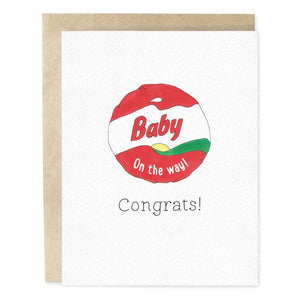 Baby On The Way Congrats Greeting Card