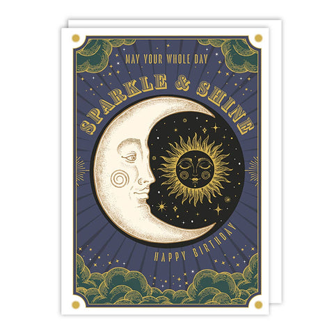 Moon Birthday Card