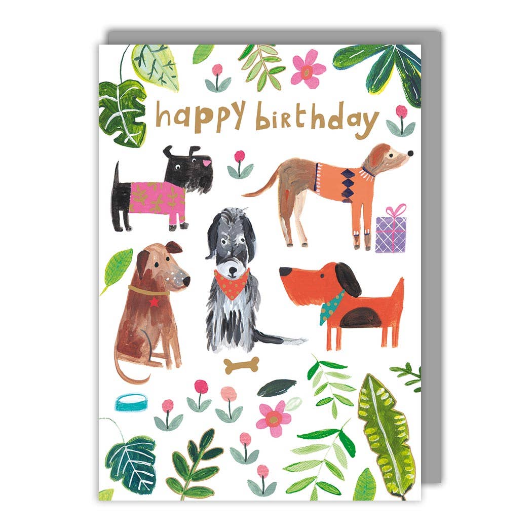 Dogs Birthday Card