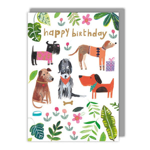 Dogs Birthday Card