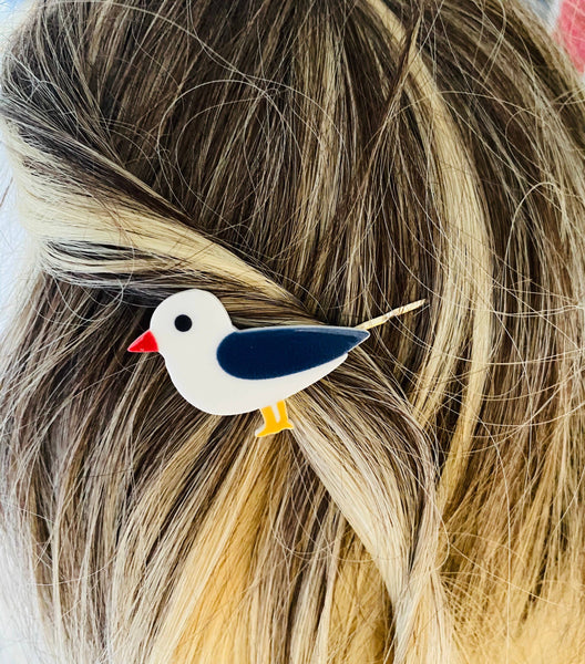 Seagull Resin Hair Clip