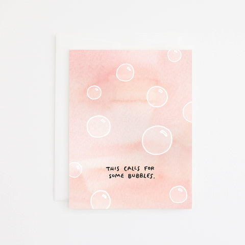Bubbles Card