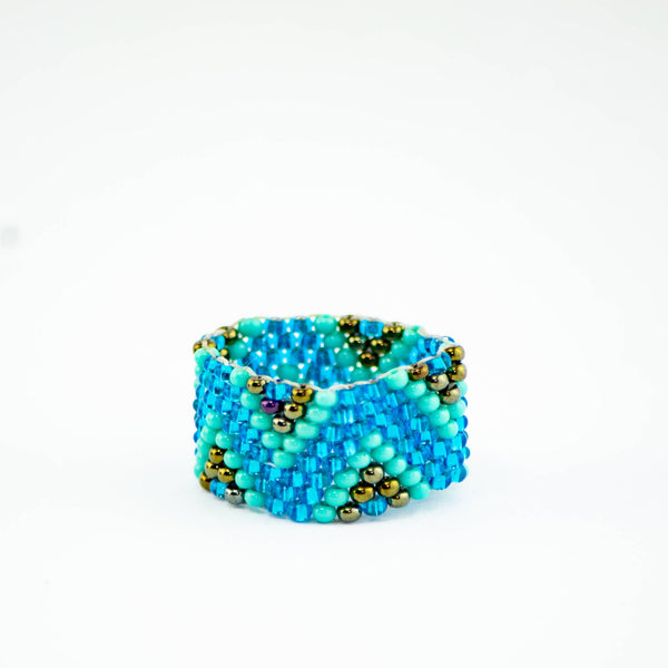 Seed Bead Ring  $9