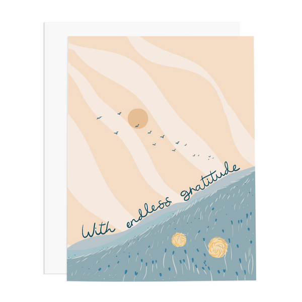 With Endless Gratitude Greeting Card