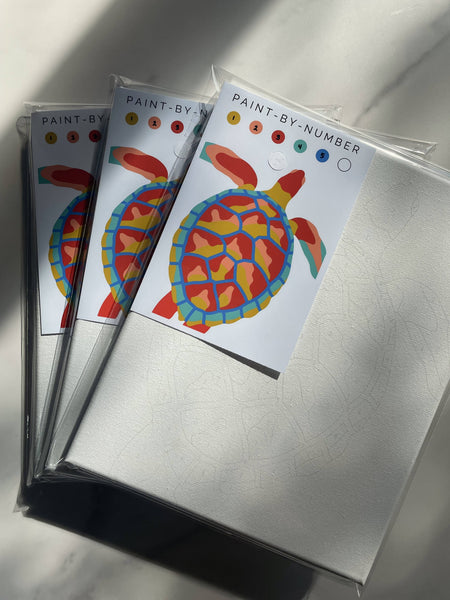 Sea Turtle Paint-By-Number
