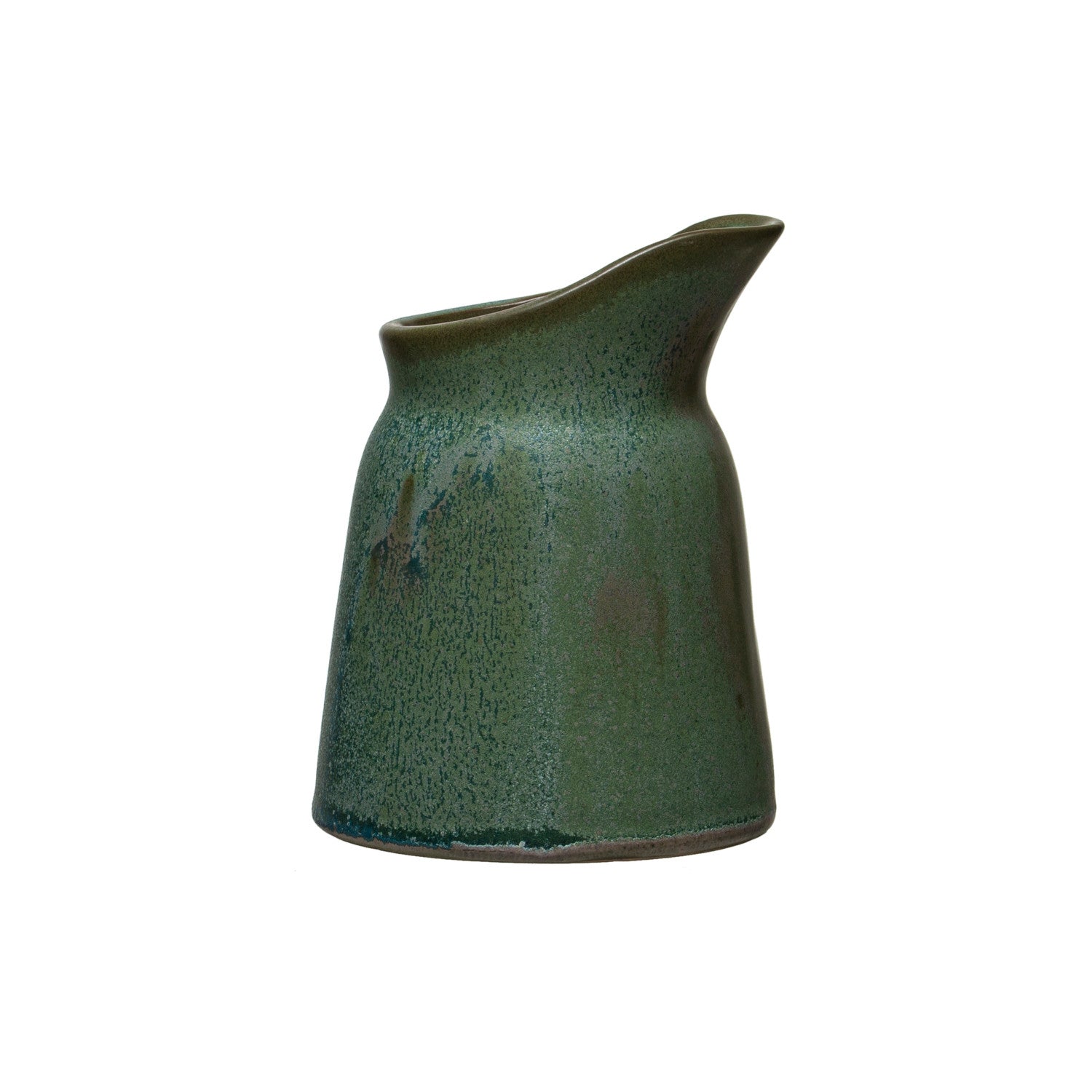 Stoneware creamer green