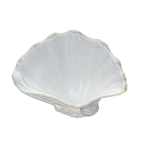 Shell shaped dish