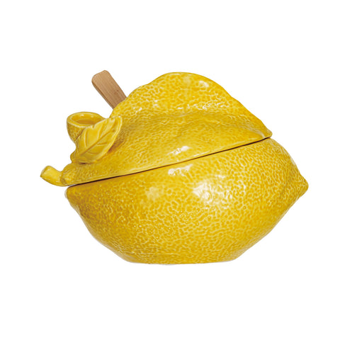 Lemon Sugar Pot