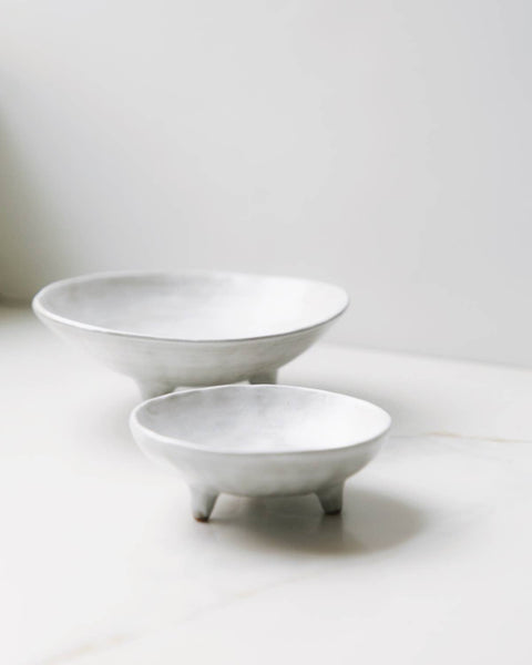 Footed Ceramic Bowl