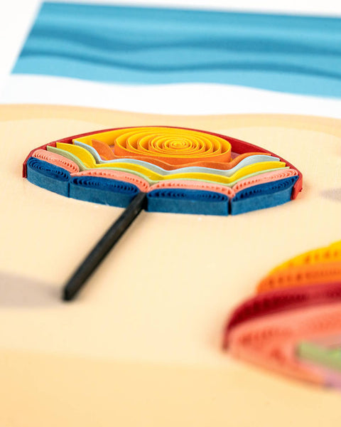 Colorful Beach Umbrellas