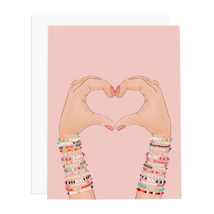 Friendship Bracelets Greeting Card