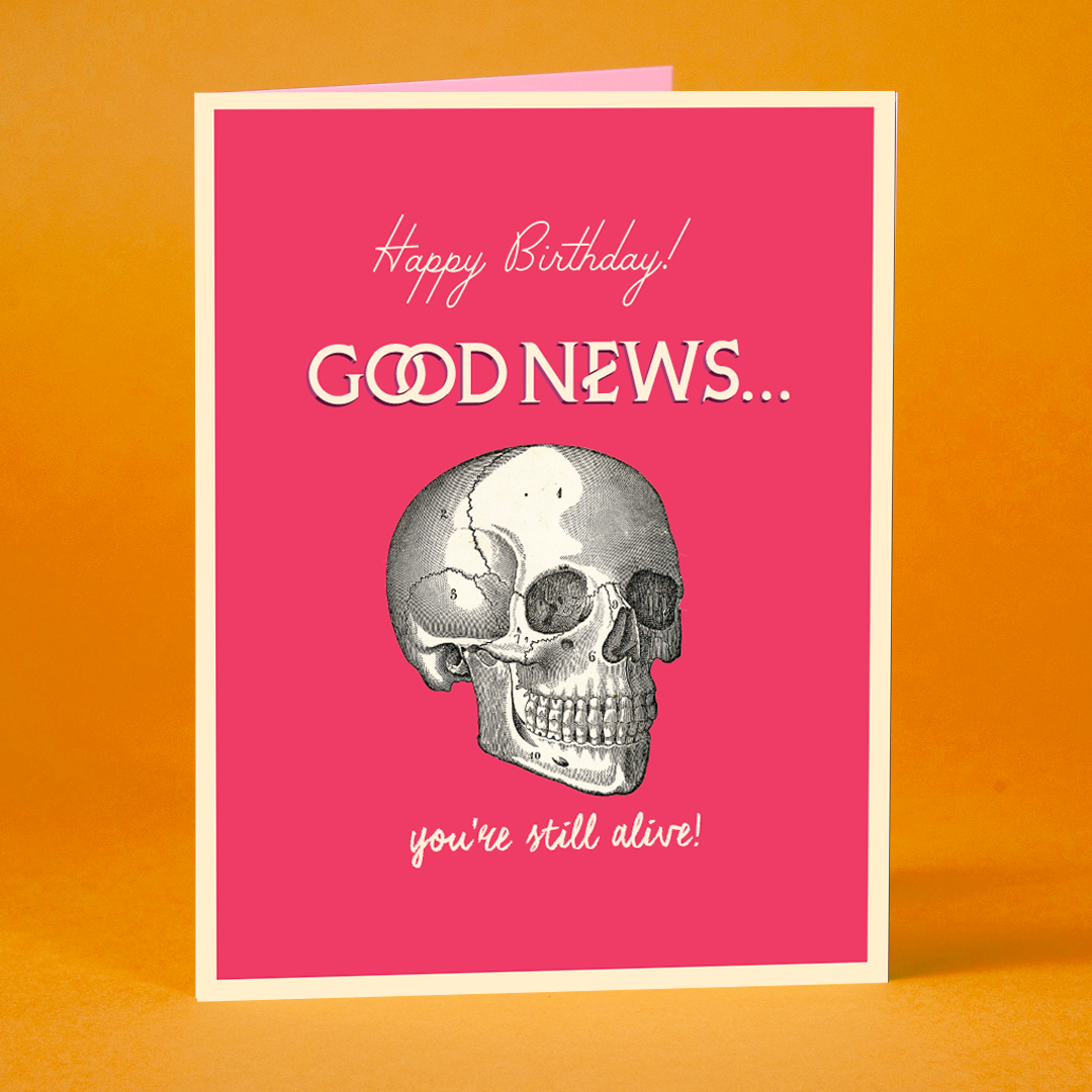 GOOD NEWS SKULL