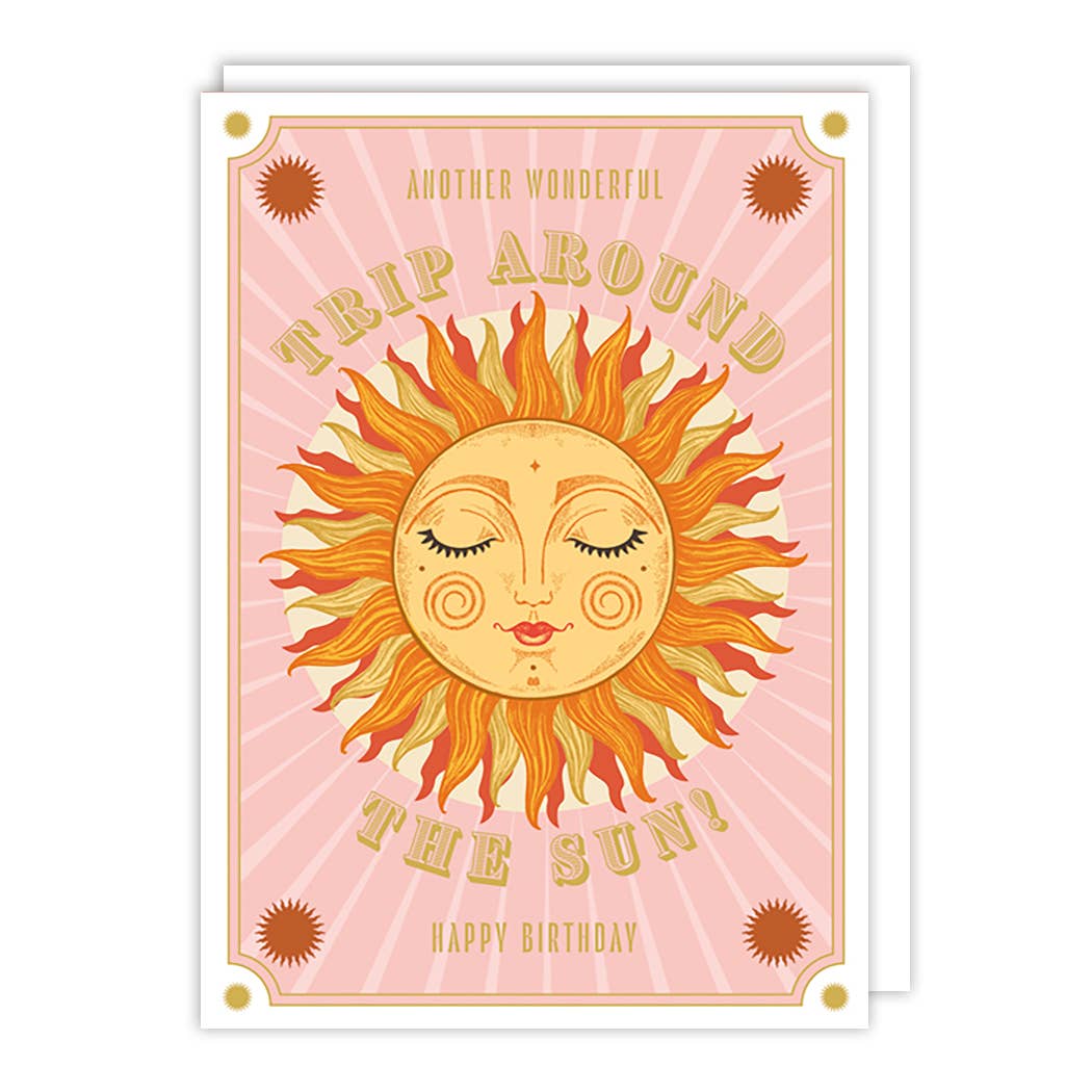 Sun Birthday Card