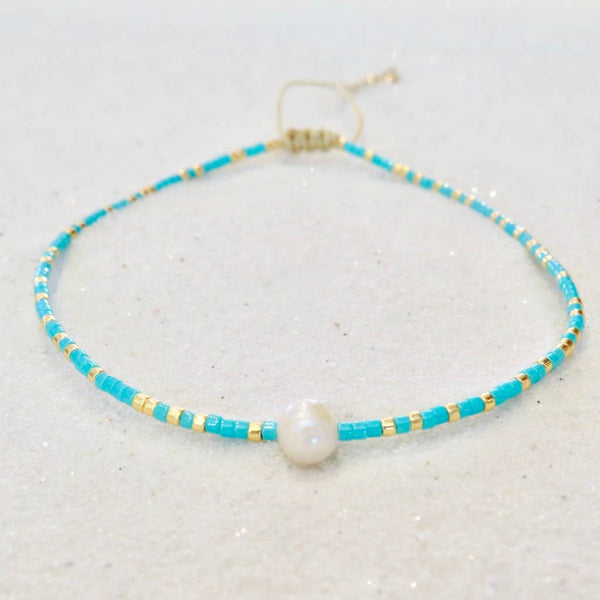 Dainty Anklet Freshwater Pearl  $18