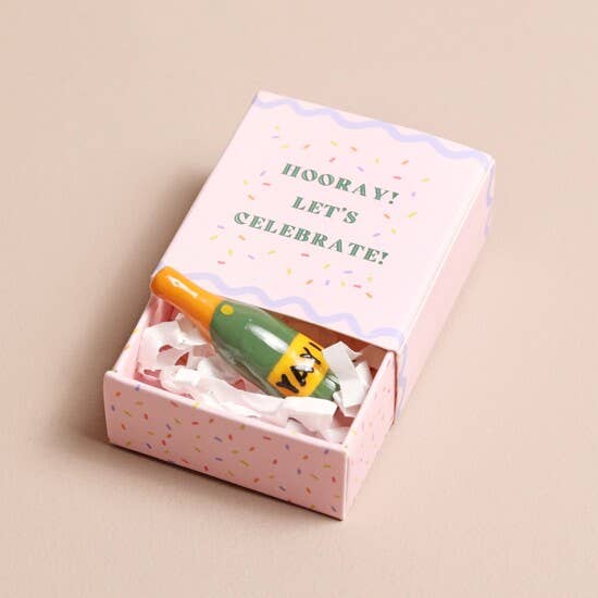 Tiny Matchbox Ceramic Token