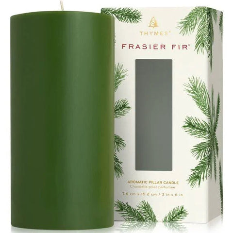 Frasier Fir Pillar Candle 3x6