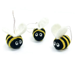 Buzzy Bumble Bee Ornament