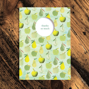 Apples & Pears Card