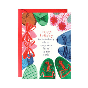The World is in Love with You - Greeting Card