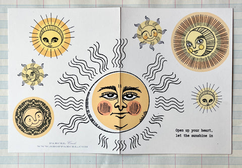 Let the Sunshine In Greeting Card