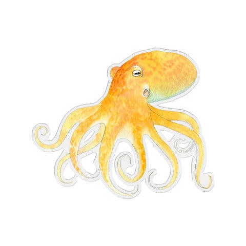 Lend a Hand - Vinyl Stickers - Octopus