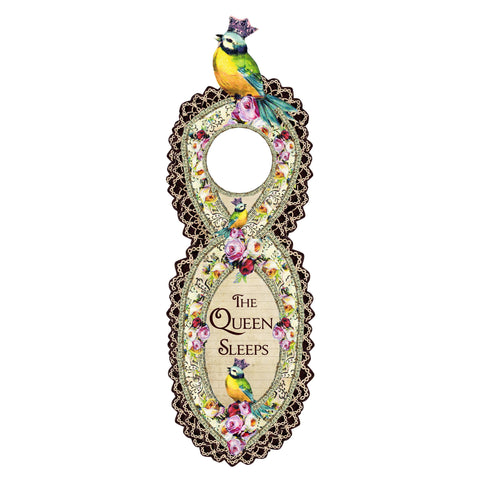 Doorknob Hanger - The Queen Sleeps