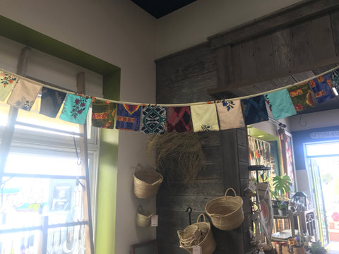 Fabric Garland Flags