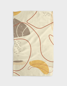 Fall Pines Kitchen Tea Towel