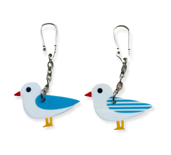 Resin Seagull Key Chain