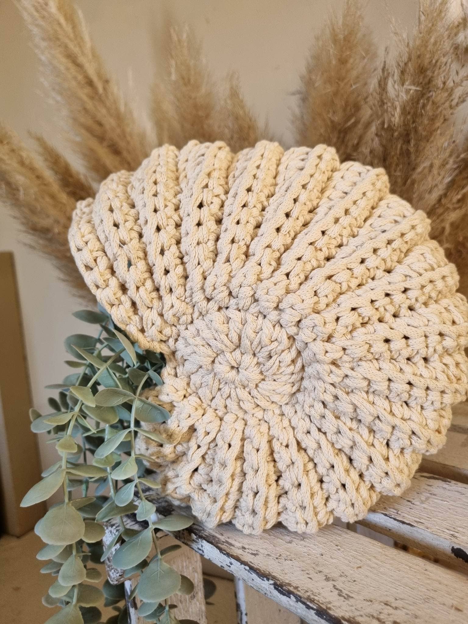 Nautilus seashell basket