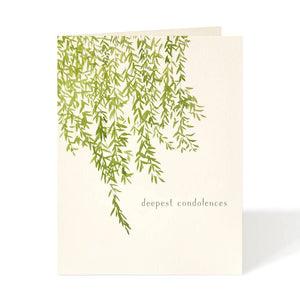 Weeping Willow - Sympathy Card