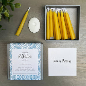 time for Reflection candles (wrap)