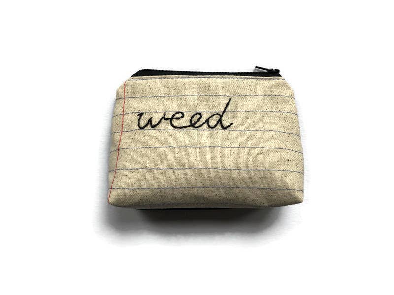 Weed Zipper Pouch