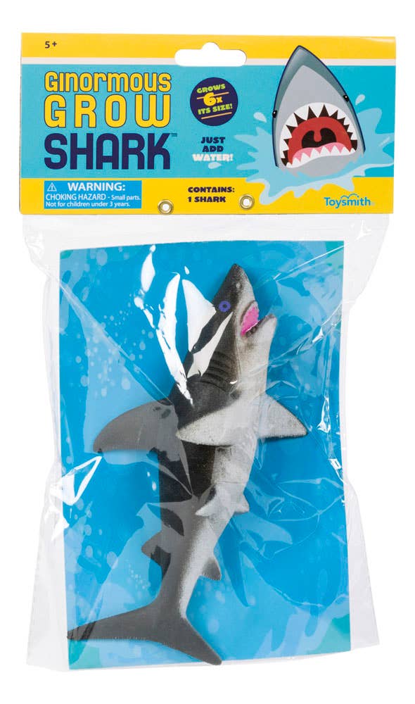 Ginormous Grow Shark, Assorted Colors